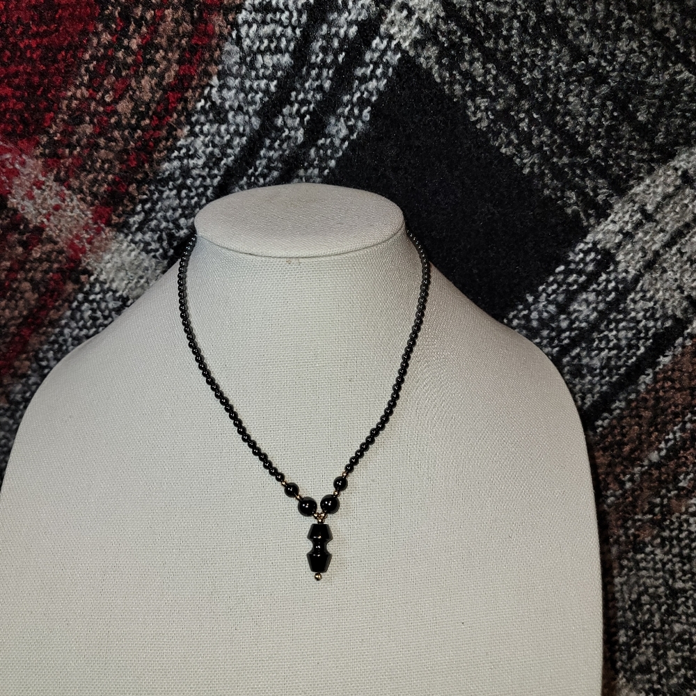 16"  Hematite necklace